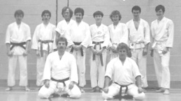 Stewart - Extreme Right - 1984 University Karate Club